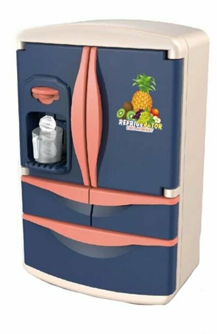 Развивающий сюжетно-ролевой игровой набор Холодильник с продуктами световые и звуковые эффекты YH218-1C