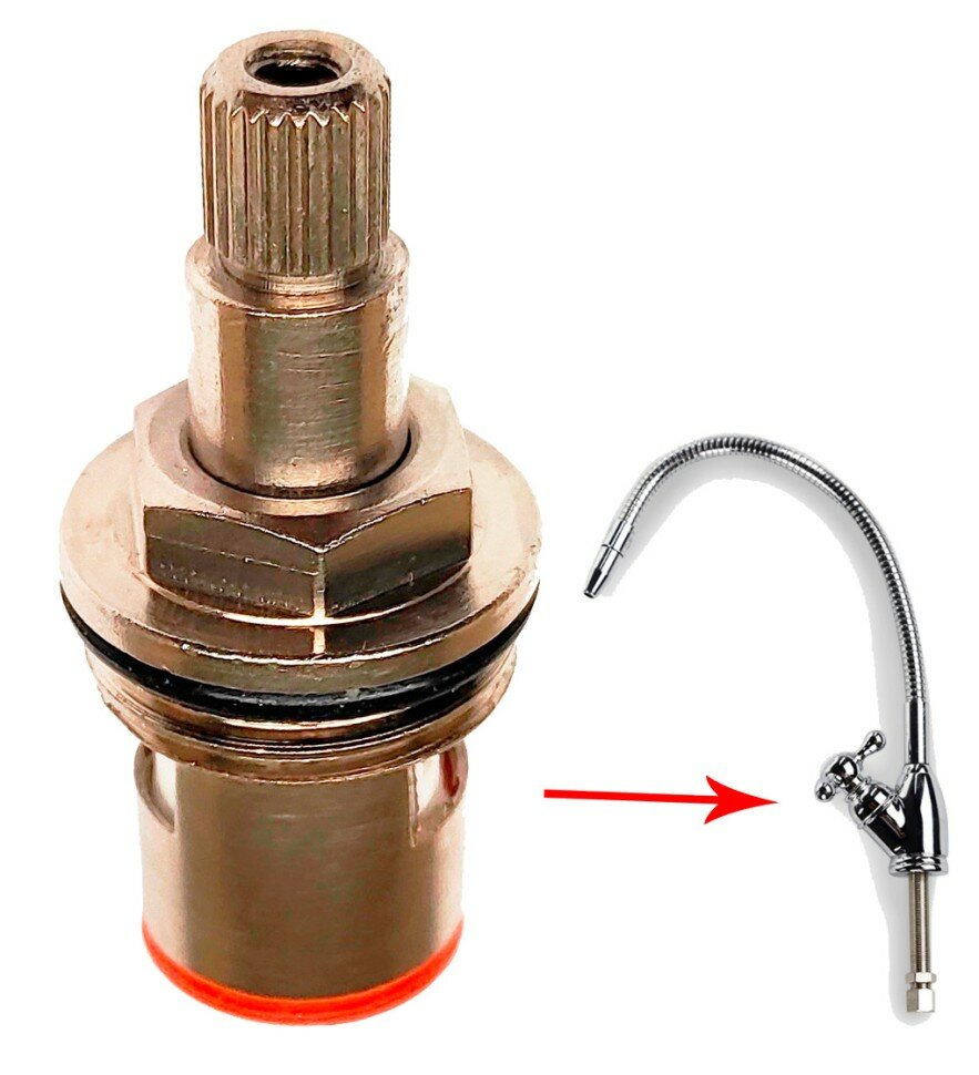 фото Кран-букса для крана исп.8 Гейзер