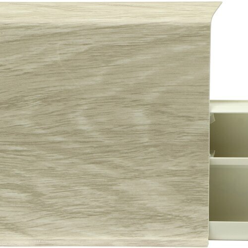 фото Плинтус пластиковый Winart Quadro 100 мм Дуб Рене 326