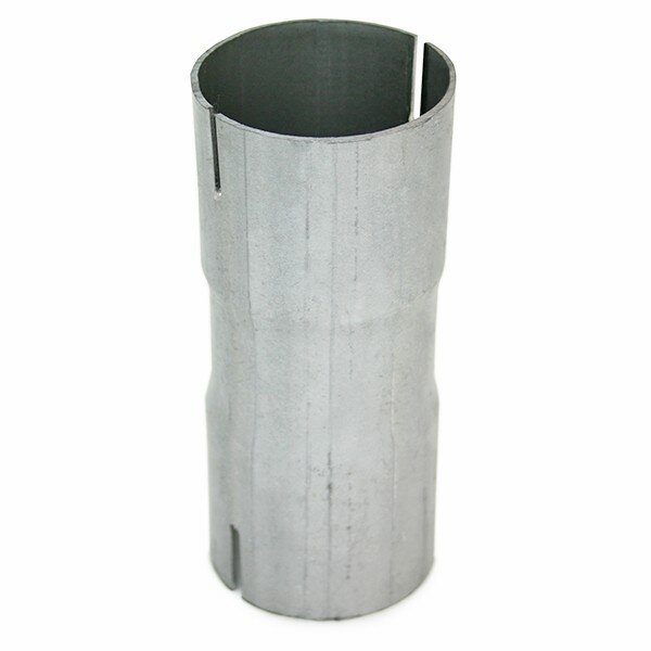 Труба соединительная под хомут Ø50-50 (алюминизированная сталь) #22579