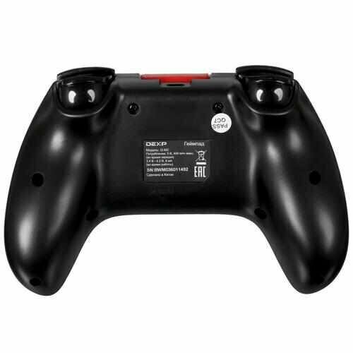Геймпад беспроводнойпроводной DEXP G-M2 черный 234200₽