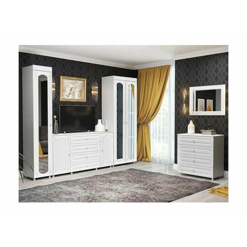 Гостиная Афина-4 белое дерево Белый 83467₽
