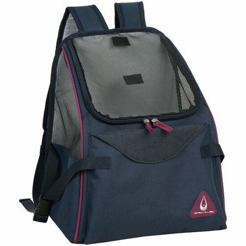 Рюкзак Асиндо для животных М Парос-Нави темно-синий, 34*21*39,5 см