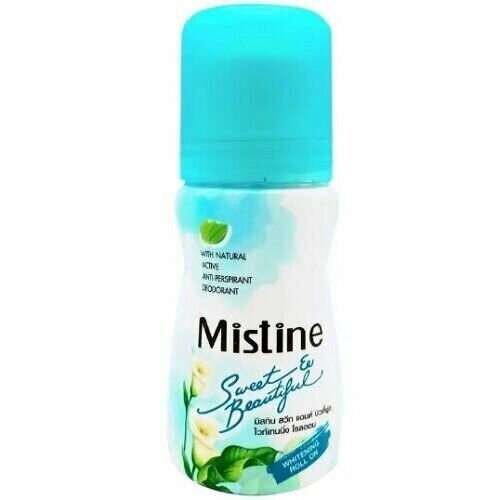 Дезодорант роликовый Mistine Sweet & Beautiful Deodorant, 35 мл дезодорант роликовый mistine sweetline deodorant 100 мл