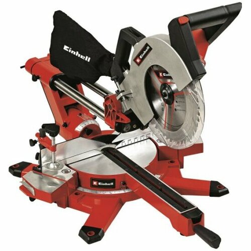 Пила торцовочная Einhell TE-SM 2534 Dual (4300870) пила торцовочная einhell te sm 2131 dual 1600 вт 5000 об мин 210x30 мм