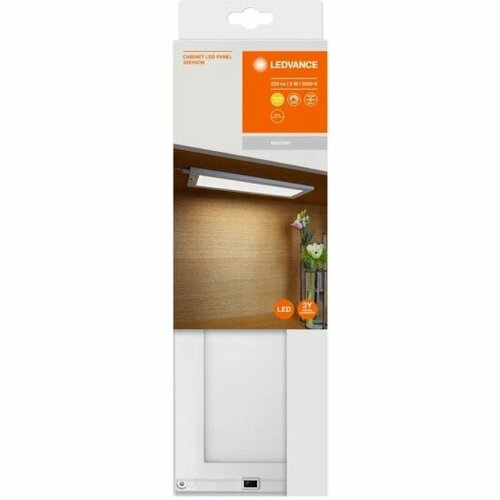 Мебельный светильник LEDVANCE-OSRAM LEDVANCE CABINET LED PANEL 300x100mm 250Лм 5Вт DIM touch on/off