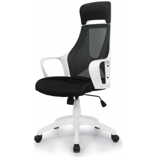 Кресло руководителя EASY CHAIR BN_Hg_EChair-578 TC сетка/ткань черный пластик черный