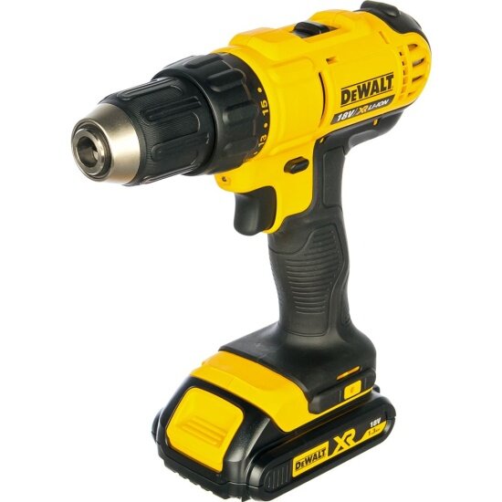 Дрель-шуруповерт аккумуляторная DEWALT DCD771C2-QW