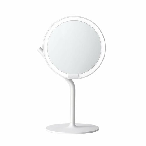 Зеркало для макияжа Amiro Mini 2 Desk Makeup Mirror, Белое (AML117)