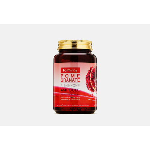 Средство многофункциональное ампульное с экстрактом граната Pomegranate ALL-IN ONE AMPOULE 250 мл пилинг гель с экстрактом киви farm stay all in one whitening peeling gel kiwi