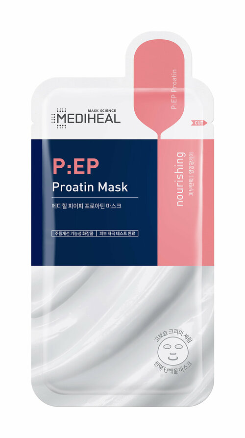 MEDIHEAL Маска для лица тканевая для питания и укрепления кожи P: EP Proatin Mask, 25 мл