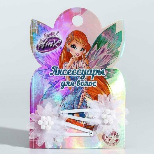 Winx, набор зажимов для волос, Блум, 2 шт