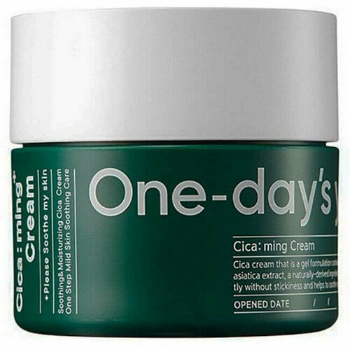 крем для лица one days you cica ming cream с экстрактом центеллы 50 мл Крем для лица с экстрактом центеллы Cica ming Cream 50 мл One-day's you