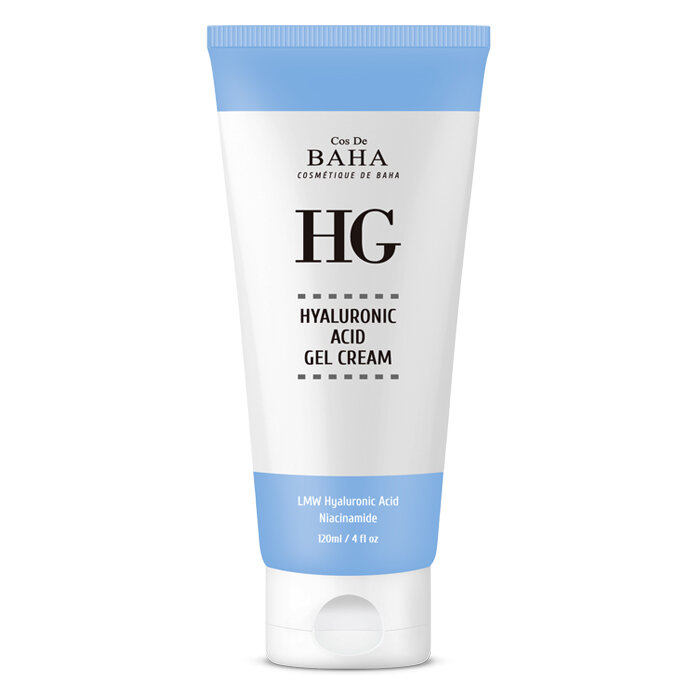COS DE BAHA Крем гель с гиалуроновой кислотой и ниацинамидом. Hyaluronic gel cream (HG), 120 мл.
