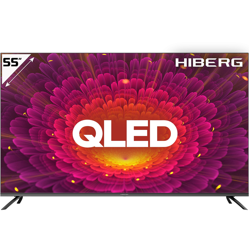 Телевизор QLED Hiberg QLED 55Y Smart TV 4K