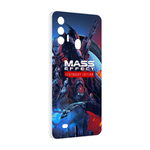 Чехол MyPads Mass Effect Legendary Edition для Oukitel C31 Pro задняя-панель-накладка-бампер