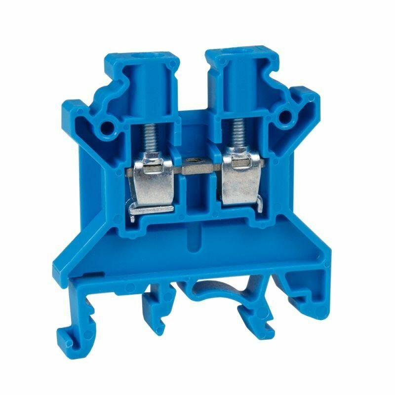 фото Клемма проходная винтовая OptiClip CTS-2.5-I-BU-24A-(0.2-2.5) син. КЭАЗ 289772