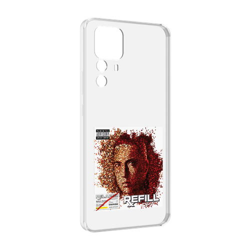 Чехол MyPads Eminem RELAPSE, REFILL для Xiaomi 12T Pro задняя-панель-накладка-бампер