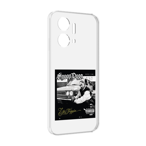 Чехол MyPads Snoop Dogg EGO TRIPPIN’ для Honor X7a задняя-панель-накладка-бампер
