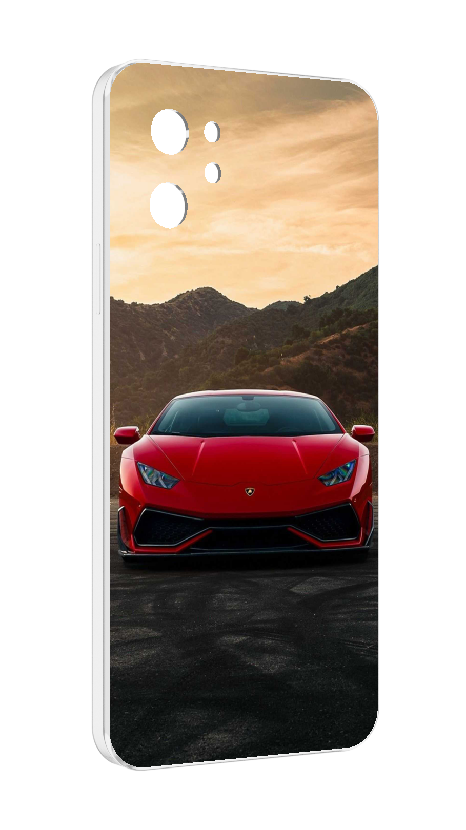 Чехол MyPads lamborghini ламборгини 1 мужской для UMIDIGI A13 / A13S / A13 Pro задняя-панель-накладка-бампер