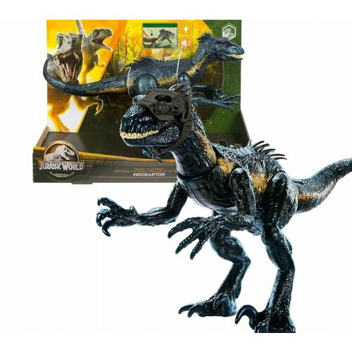 фото Фигурка mattel jurrasic world динозавр индораптор ---