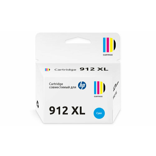 Картридж 912XL (3YL81AE) голубой совместимый для HP