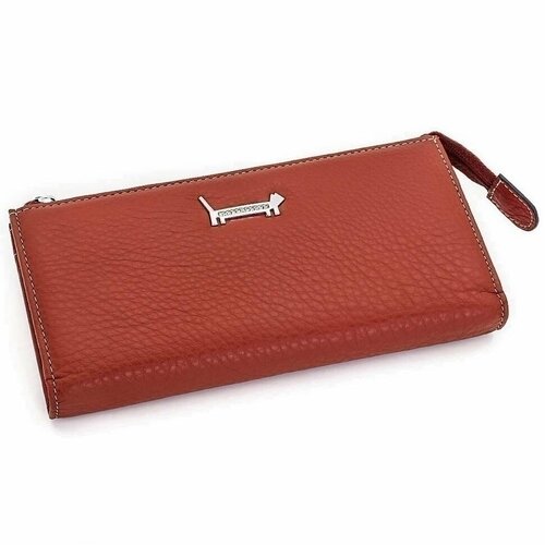 фото Кошелек sergio valentini, фактура гладкая, оранжевый
