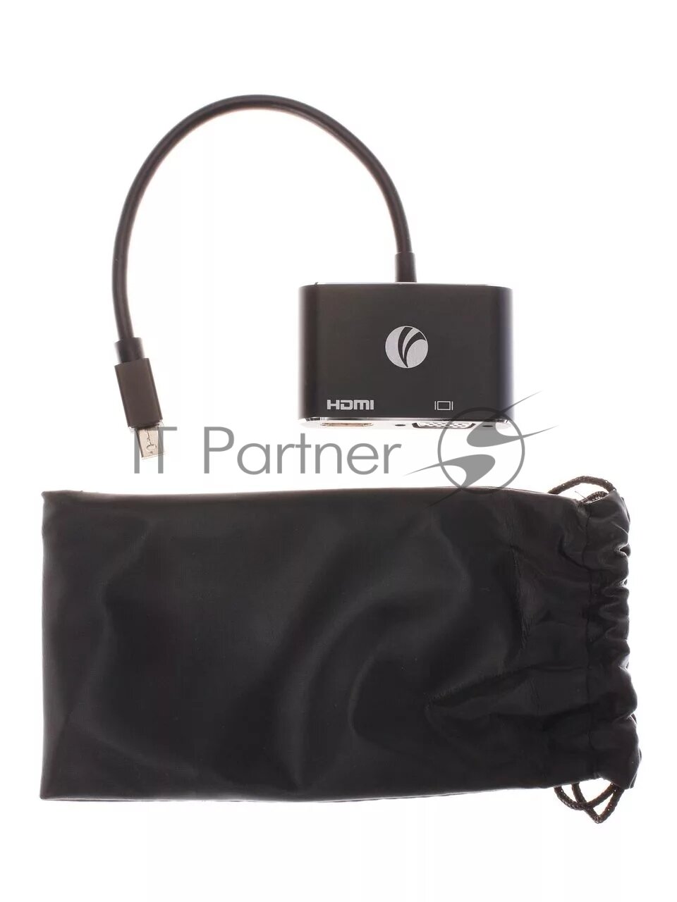 Кабель-переходник miniDisplayPort(M) ---> HDMI(F)+VGA(F)4K@30Hz VCOM Allum shell<CG646M-0.15> Кабель-переходник VCOM Mini DisplayPort M/HDMI F/VGA F (CG646M-0.15) - фото №14