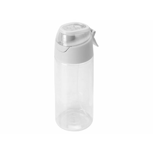 Спортивная бутылка с пульверизатором Spray из тритана на 600 мл, цвет белый