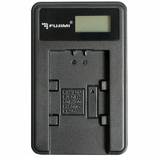 Зарядное устройство FUJIMI для FUJI NP-W126 (USB, ЖК дисплей) зарядное устройство fuji bc w126 np 126 126s