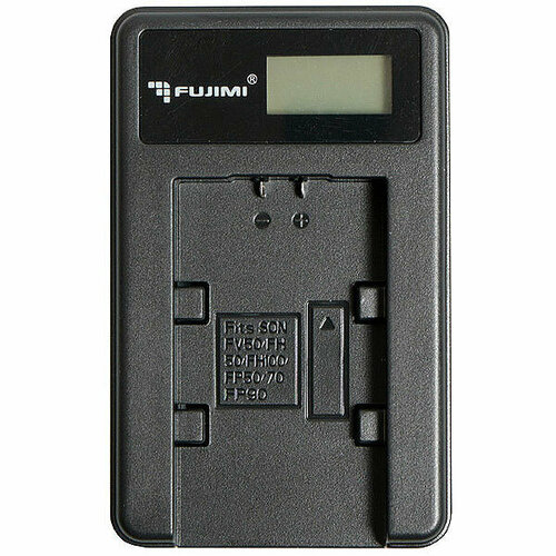 Зарядное устройство FUJIMI для Nikon EN-EL15 (USB, ЖК дисплей) двойное зарядное устройство для nikon en el15