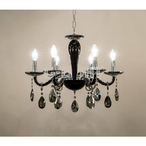 Люстра подвесная 601/6 Black