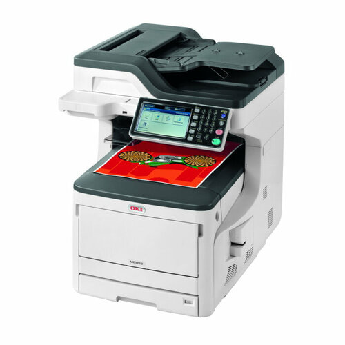 OKI MC853dn цветное A4A3 - 2313 АПД на 100 листов Факс Степлер API-платформа Дуплекс Лоток 45850404 31243800₽