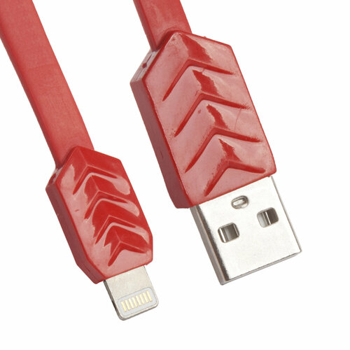 USB Дата-кабель REMAX Fishbone для Apple 8 pin красный кабель borasco 50183 fishbone micro usb красный 1 м 3a