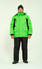Зимний костюм поплавок для рыбалки "Фишер -45" от ONERUS. Ткань: Таслан. Цвет: Зеленый, чёрный. Размер: 48-50/170-176