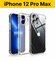 ADV GROUP / Прозрачный чехол для iPhone 12 Pro Max, противоударны...