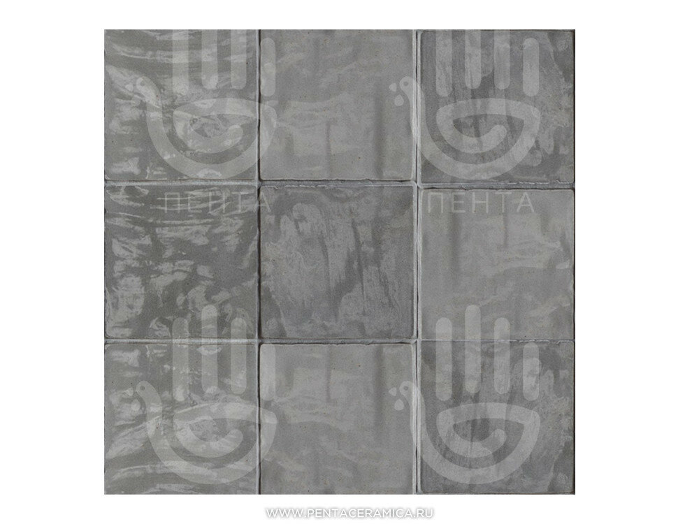 фото Плитка квадрат 10х10 см - Серый, м2