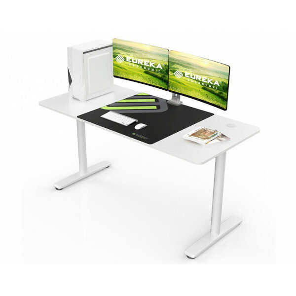 фото Компьютерный стол Eureka Ergonomic Modern Simple 60' Computer Desk White