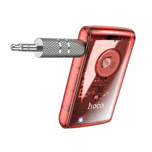 Ресивер HOCO Discovery edition E66 пластик Bluetooth AUX микрофон цвет оранжевый 83900₽
