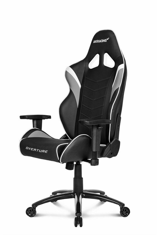 Игровое Кресло AKRacing OVERTURE (OVERTURE-WHITE) black/white