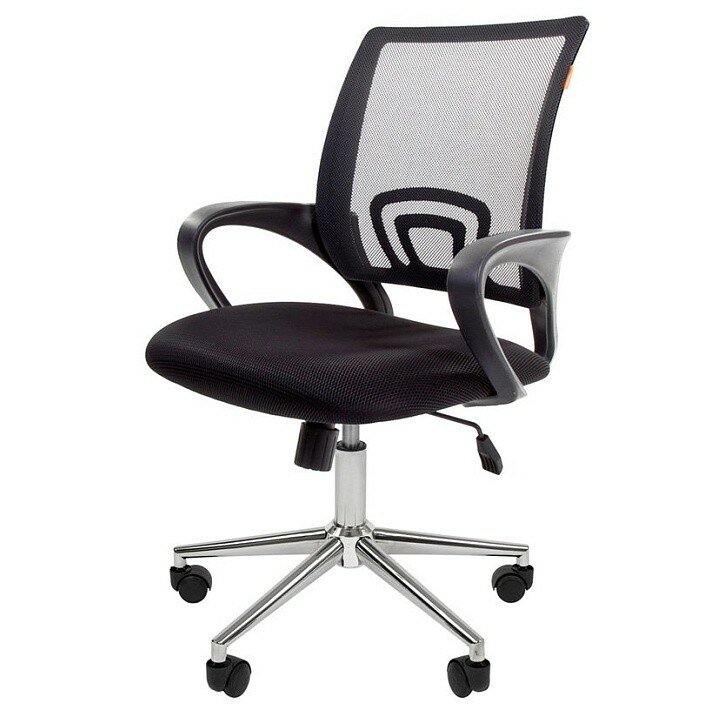 фото Chairman Офисное кресло 696 TW черный хром 7077470