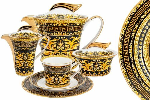 Чайный сервиз Royal Crown Турандот 6 персон 21 предмет (61010)