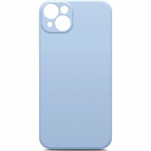 Силиконовый чехол Borasco для Apple iPhone 14 Plus, Microfiber Case Soft Touch лавандовый