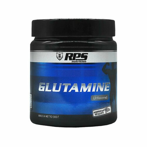 Глютамин RPS Nutrition без добавок 300 гр rps nutrition glucosamine 300 гр