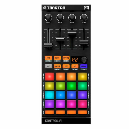 DJ станции, комплекты, контроллеры Native Instruments Traktor Kontrol F1