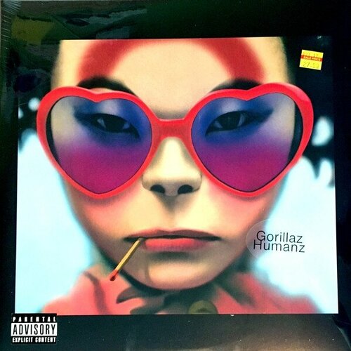 Виниловая пластинка Gorillaz HUMANZ (180 Gram/Gatefold) футболка humanz gorillaz черный