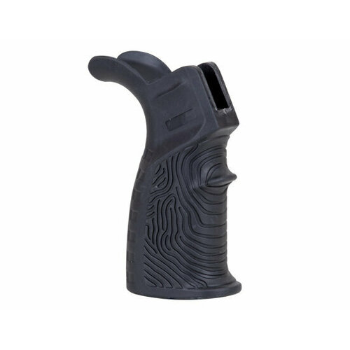 фото Рукоятка dlg прорезиненная на ar-15 / черный (black) dlg tactical
