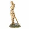 Бронзовая статуэтка Женщина-огонь нефрит 125795 - изображение