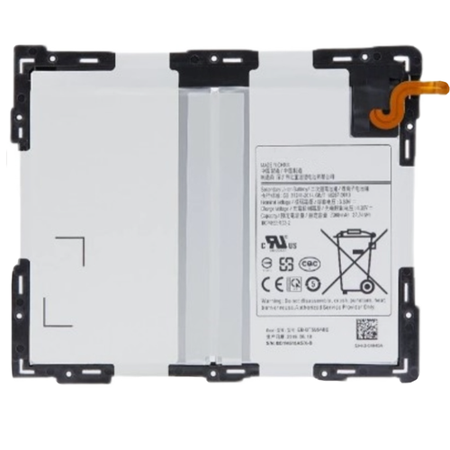 Аккумуляторная батарея MyPads 7300mAh EB-BT595ABE для планшета Samsung Galaxy Tab A 10.5 SM-T595 (2018) + инструменты для вскрытия