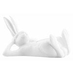 Фигурка Furstenberg Кролик лежащий 10 см, белая - изображение